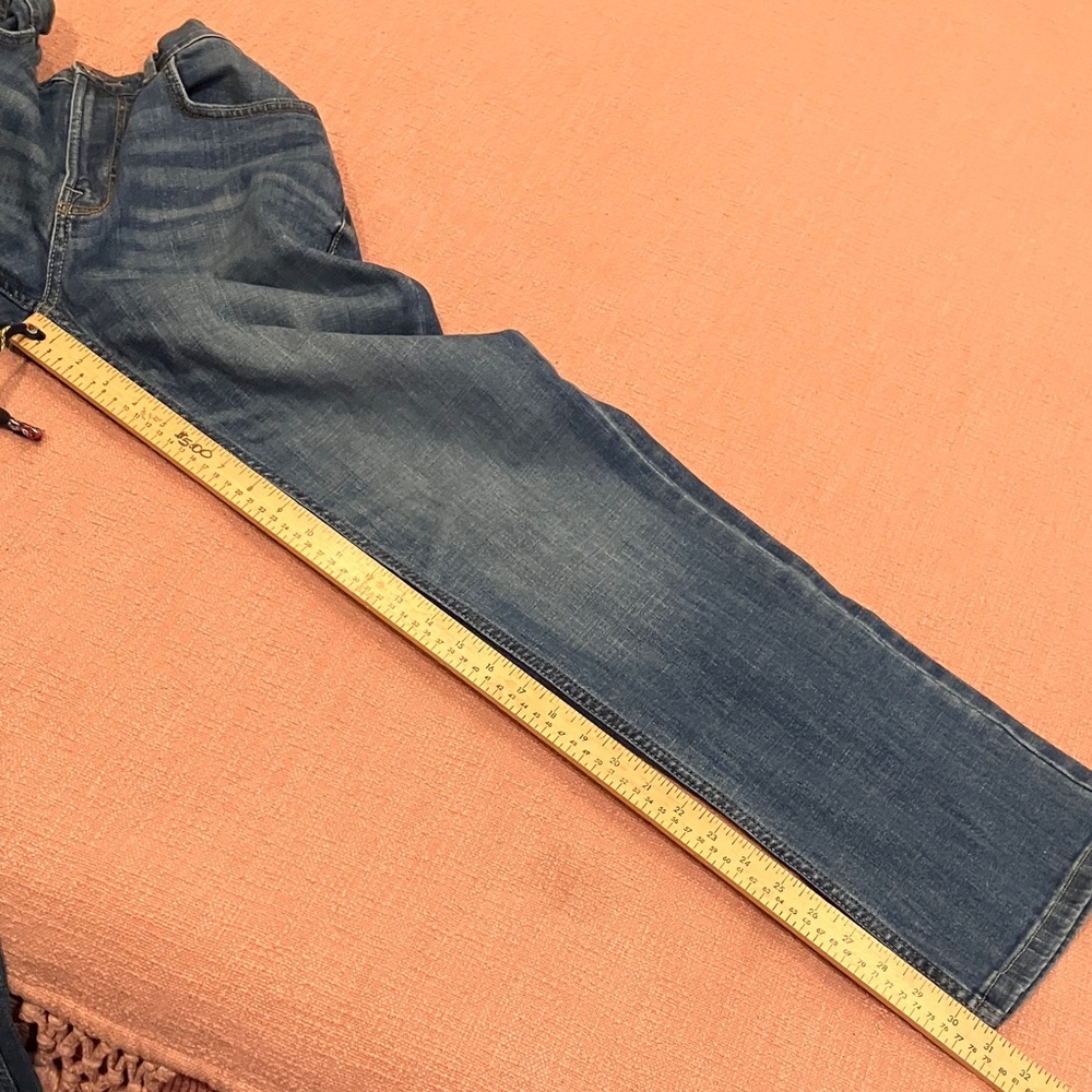 W33L31 Men's Straight Blue Jeans - Picture 7 of 14